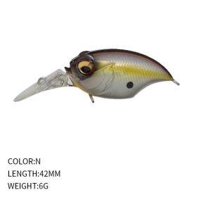 Rock Fatty Lure Long Tongue Lure 38mm (Option: N)